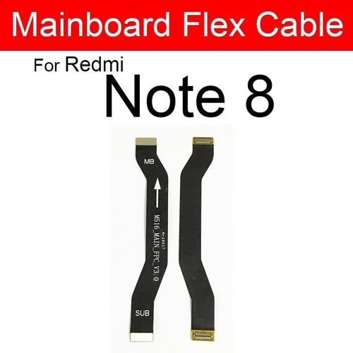 Flex Main De Carga Xiaomi Redmi Note 8 Original 