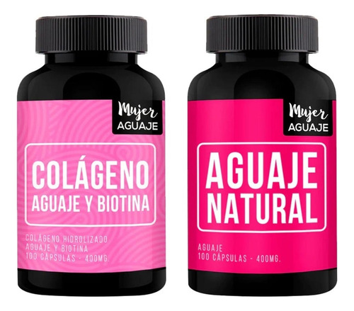 Colágeno, Aguaje & Biotina + Aguaje Natural Mujer Aguaje