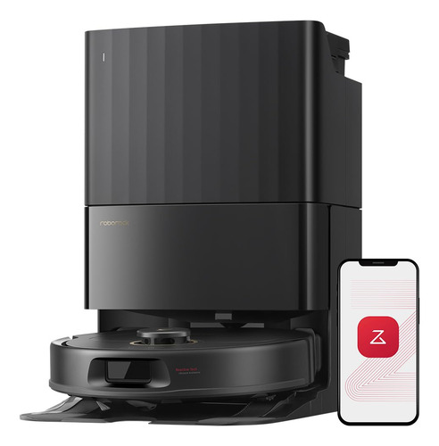 Aspiradora Robot Roborock Qrevo S5v Color Negro