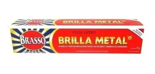 Pasta Limpia Metales Brasso 70 Grs