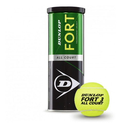 Pelota De Tenis Dunlop Fort All Court 2019 Sgc Deportes