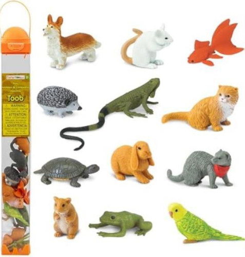 Safari Ltd. Pets Toob 12 Figuras Mascotas Domésticas Figuras