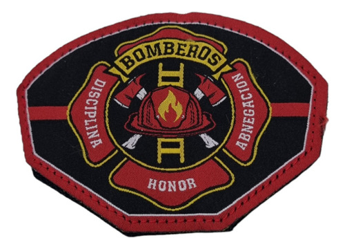 Parche Bordado Abrojo Bomberos Sog Team Gorra Campera Mochil