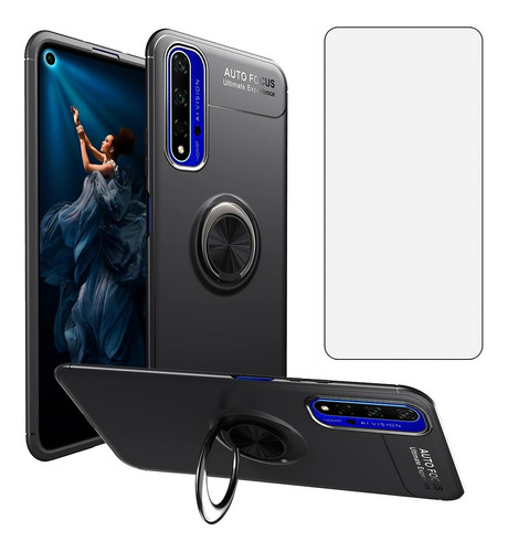 Asuwish Funda De Teléfono Para Huawei Nova 5t/honor 20 Con P