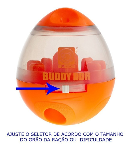 Brinquedo Ddr Solta Ração E Petisco | Dispenser Buddy Toys