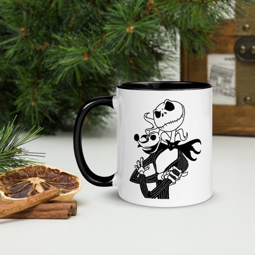 Extraño Mundo De Jack Tim Burton Taza Sublimada 11 Oz 1 Pza