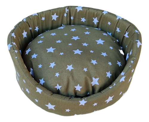 Cama Para Perro Lola Pets Redondo Mediano Con Iman De Regalo