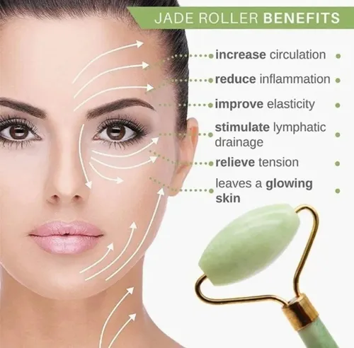 Rodillo facial piedra jade hotsell