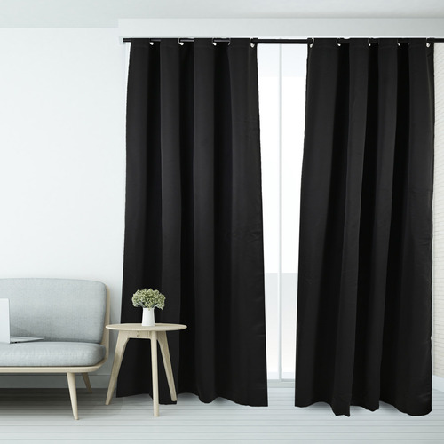 Set 2 Cortinas Premium  Blackout  150 X 230 Cm 