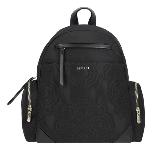 Mochila Secret Aspen Fw24 Negro M