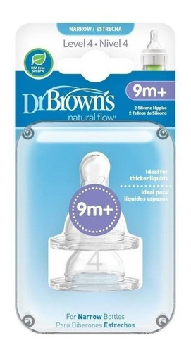 Dr Brown's Options+ Kit De 2 Boquillas Cuello Estándar