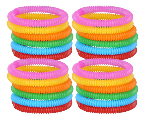 Tubo Elástico Para Niños Toy S Sensory, Colorido Y Flexible