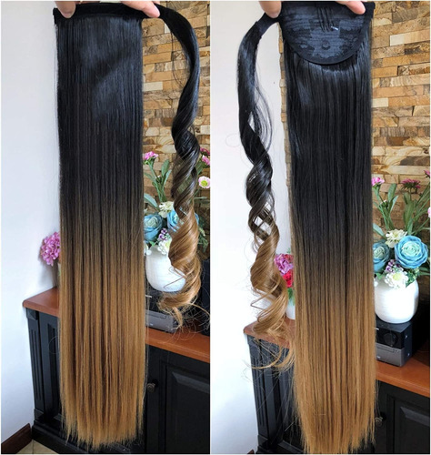 Extensión Para Coleta De Cabello De 20, 22 Y 24 Pulgadas De