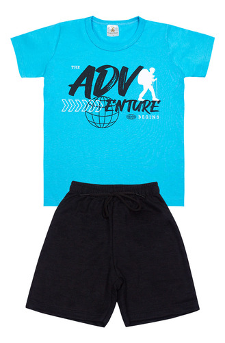 Conjunto Infantil Masculino Adventure Roupa De Menino