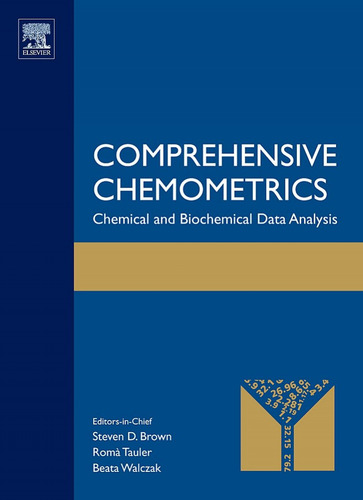 Livro Comprehensive Chemometrics De Tauler Romá Elsevier Uk
