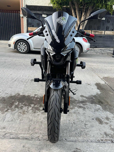 Pulsar N250 2024 Fi Sliders Negros Tiene Cúpula (no Se Perfo