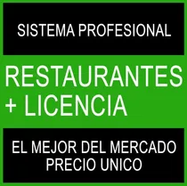 Comprar Software Sistema Facturación Restaurantes Inventario