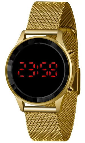 Relógio Lince Feminino Led Digital Ldg4647l Pxkx- Original