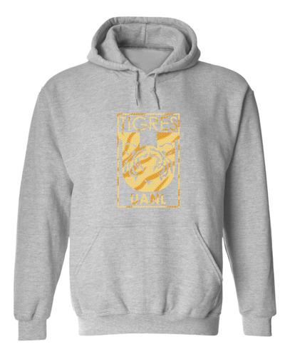 Sudadera Hombre Hoodies  Tigres Uanl Escudo