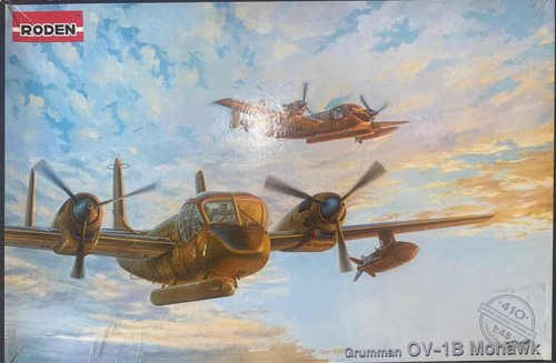 Avião Grumman Ov-1 Mohawk Roden 1/48