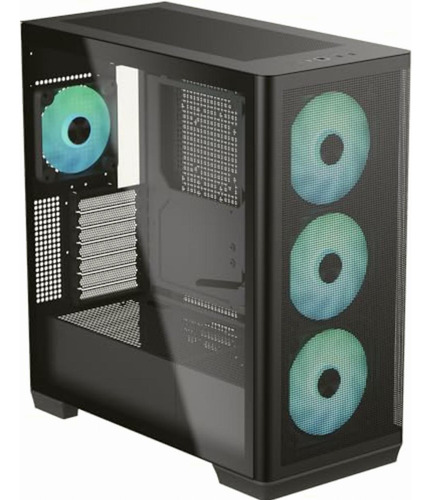 Apnx Gab C1-bk-v1 Negro Argb,atx