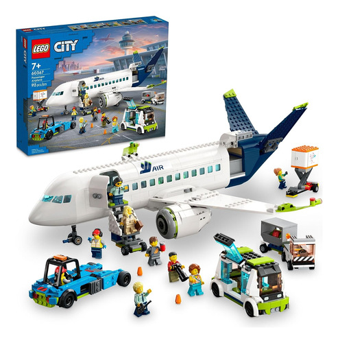 Lego 60367 City - Avião De Passageiros