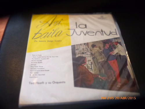Vinilo Lp De Ted Heath Y Su Orque Asi Baila La Jud(u469