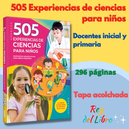 505 Experiencias De Ciencias Para Nios Inicial Y Priiuy