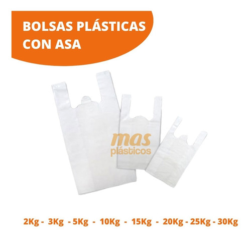 Bolsas Plásticas Con Asa