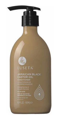 Acondicionador De Aceite De Ricino Negro Jamaicano Luseta P.