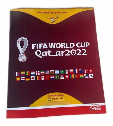 Imagen 2 de 2 de Album De Figuritas - Mundial Qatar 2022 Original Tapa Blanda