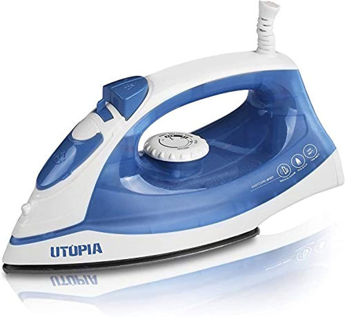 Utopia Home Plancha A Vapor Con Base Antiadherente - Tamaño