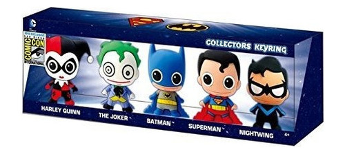 Dc Comics 5pc San Diego Comic Con 2015 Figura De Accion Excl