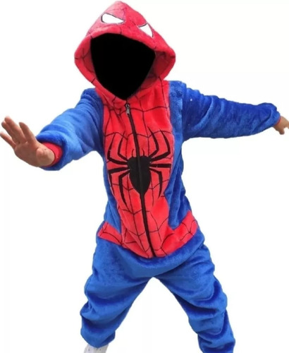 Pijama Enteriza Spiderman Niños, Envio Rapido