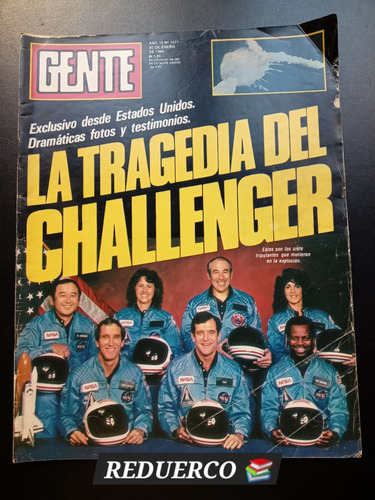 Gente 1071 Año 1986 Challenger Ubaldini Moreau Porcel 30/1 E (Usado)