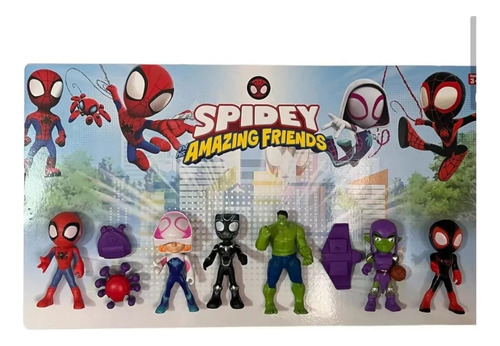 Miles Morales E Homem Aranha Bonecos Colecionáveis