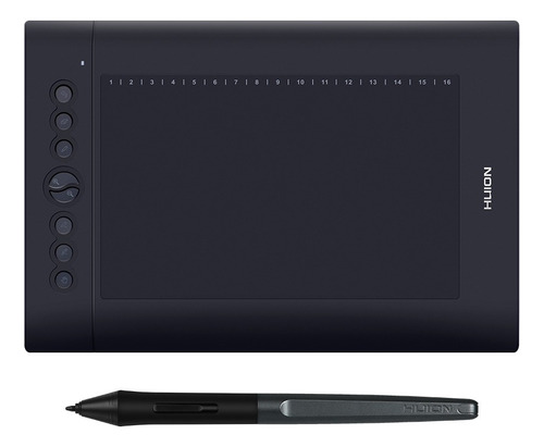 Huion H610 Pro V2 - Dibujo Gráfico Profesional (25,4 X 6,25