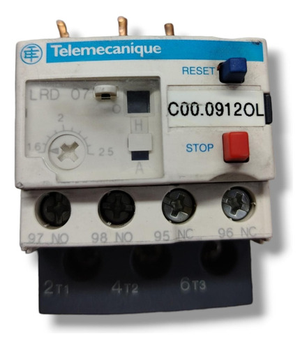 Relevador Sobrecarga De 2.5 - 10a Telemecanique Lrd07
