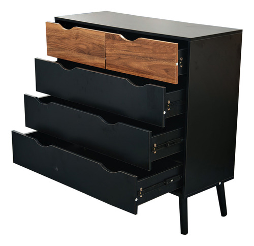 Mobi Bufetera De Madera Modelo Grijalva Con Cajones