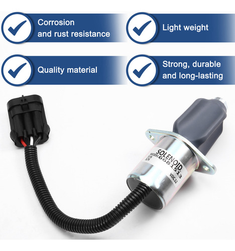 Solenoide De Apagado 6681512 6681513, Solenoide De Parada De