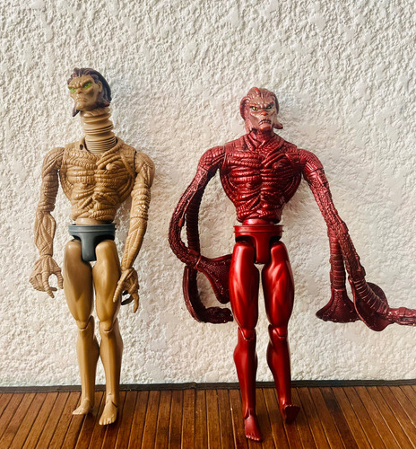 Par Muñecos Mattel Bio Constrictor 1998 (Usado)