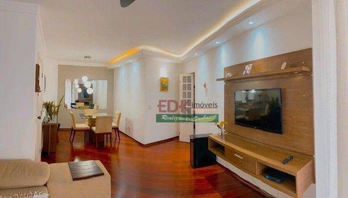 Imagem 9 de 10 de Apartamento Com 3 Dormitórios À Venda, 105 M² Por R$ 583.000,00 - Jardim Aquarius - São José Dos Campos/sp - Ap8625