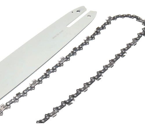 Barra Guía De Motosierra Y Guía De Metal Para Cadena, 18 Pul