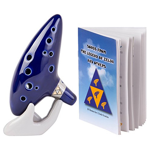 Ocarina 12 Agujeros Deekec Dk200 Con Libro De Canciones De