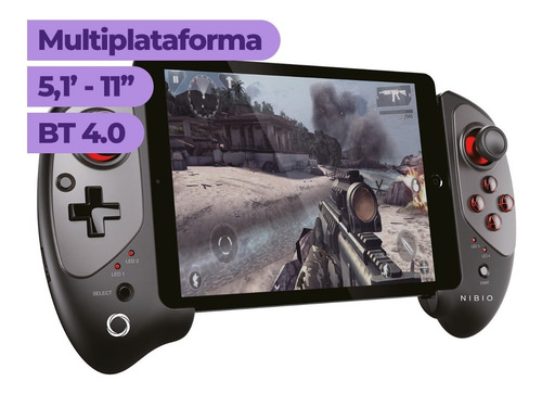Control Joystick Nibio Retractil Celular Bluetooth Android