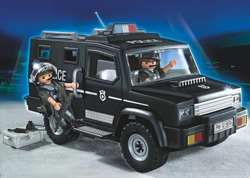 Playmobil Vehículo Táctico Policía Swat