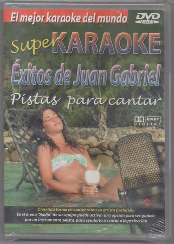 Juan Gabriel. Éxitos. Dvd Karaoke Original Nuevo. Qqa.