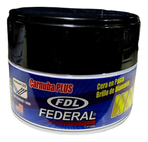 Cera De Coco Federal Con Carnauba Plus 