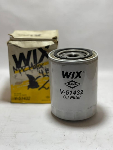 Filtro De Aceite Wix V-51432 Para Bus Encava/ Camion Npr