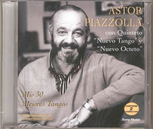 Imagen 1 de 2 de Astor Piazzolla Mis 30 Mejores Tangos 2 Cd Nuevo Original
